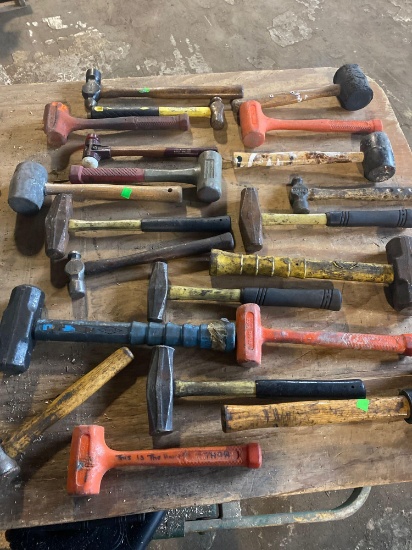 Group Lot of Hammers & Mallets