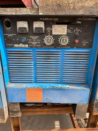 miller Pulstar 450 DC Arc Welding Power Source