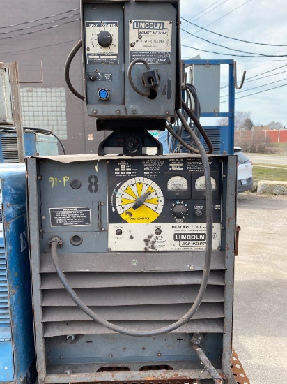 Lincoln IdealArc DC-400 Arc Welder w/ LN-7 Wire Feeder