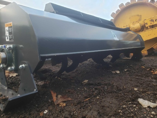 New Wolverine Rototiller Skid Steer Attachment