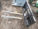 New 42 inch Forklift fork attachment for skid steer