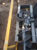 New Wolverine Auger Attachment Skid Steer Attachment