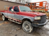 1996 Ford F-350 4 x 4 standard quad cab, 7.3 diesel, 279k miles