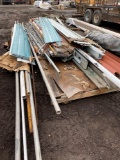 Pallet load of Aluminum Channeling, Soffit etc