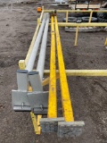 Pair of load bars and aluminum ladders racks