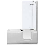 New Aquarite HW-20 Step in Tub/Shower w/inward opening door