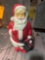 1968 Empire Santa Claus Blowmold with power cord approx 13 inches tall