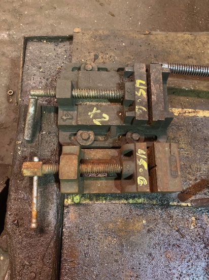 2- Machinist Vices, Large one has 4 inch jaws