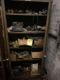 Cabinet and contents with some old fuses