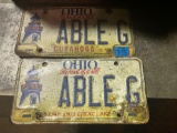 Pair of license plates