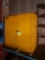 Yellow safty storage paint cabinet 44in x 43in x 18