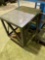 Rolling cart/work surface