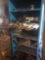 7 tier shelf loaded with welding, lw 700 stud welder and more see pics