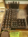 3 sets of stamping letter punches and set of transfer punches