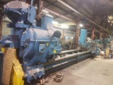 Niles HD Geared ahead Lathe 60 inch x 240 inch centers, will swing 48 inch over carriage. Internal