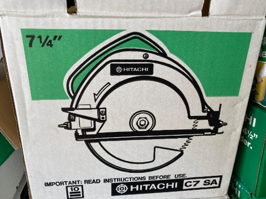 New in box Hitachi C7SA 7-1/4 in Circular Saw