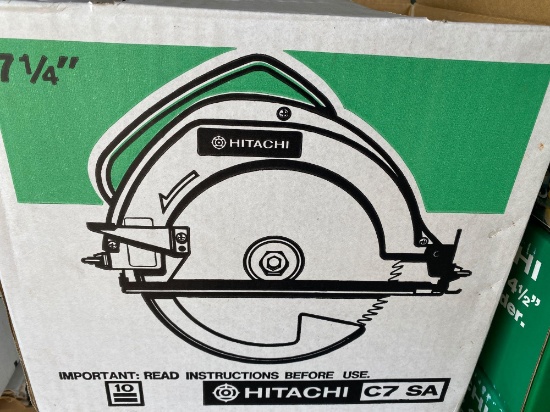 New in box Hitachi C7SA 7-1/4 Circular Saw