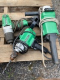 Group of (3) Used Hitachi Power Tools