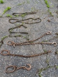 Group lot of assorted chains and straps