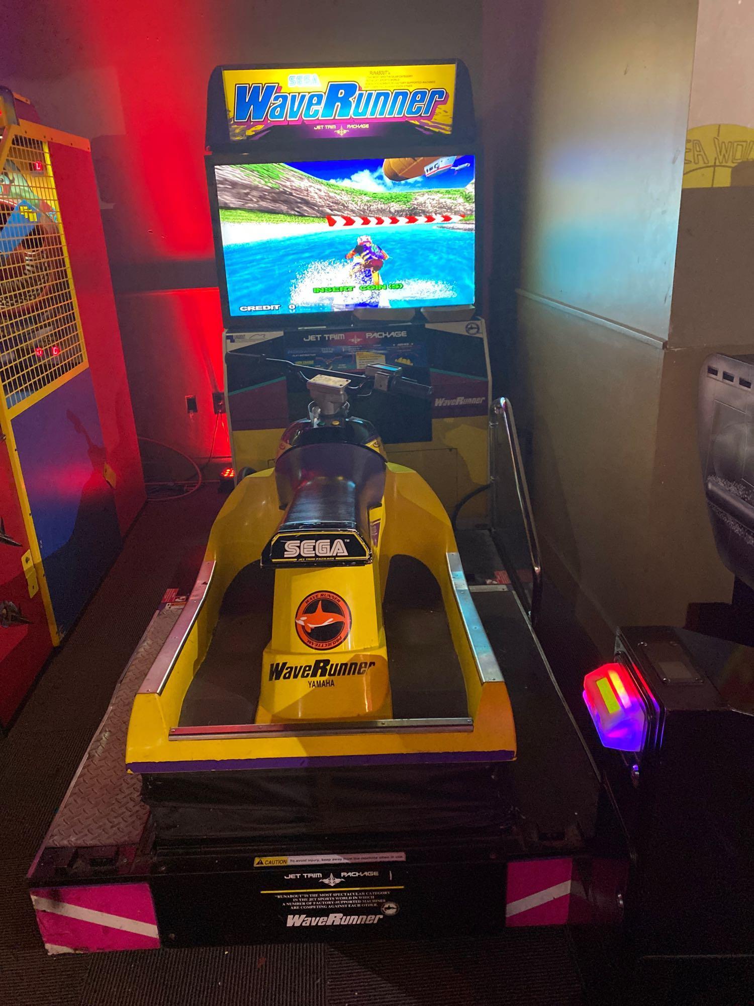 wave runner arcade machine