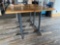 (1) 24 in x 24 in High Top Wooden Restaurant Table-41in high