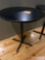 36 in diameter black high top table. 41 in high