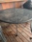 Metal 60 in diameter outdoor table