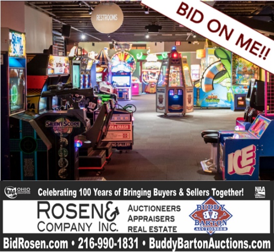 80+ Late Model Arcade Games & Restaurant/Bar Equip