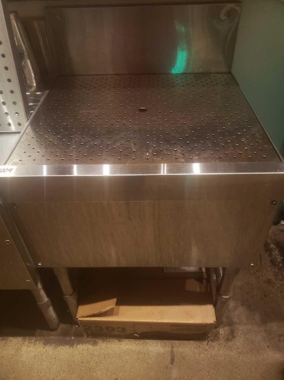 Stainless Dishwash Staining Bay L 24in x W 24in x 36in
