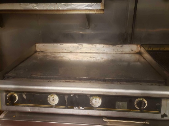 ulteamax Commercial Five Star Gas Griddle L 60inch x W 31in x H 13in