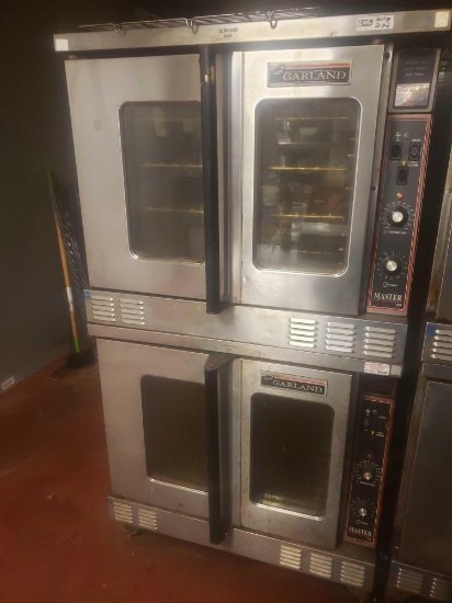 2 Garland Master Commercial Stainless Gas stoves