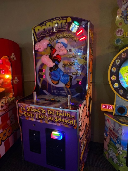 Popeye The Sailorman Strength Testing Arcade Game