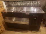 Stainless norlake advantedge Edge cooler L 50in x W 27in x H 33in comes with attached bottle opener