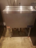 Stainless Micro Matic ice chest storge unit L 24in, x W 17in, x H 31in ,