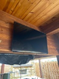 Large Flat Panel TV on back porch w/ panel and cover. All TV?s were covered throughout the winter