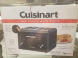 Brand new Cuisinart classic 4 slice toaster