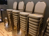 (34) Upholstered Restaurant Chairs