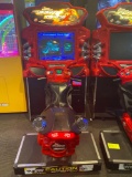 Universal Fast and Furious Super Bikes Ride-On Arcade Game (Left)