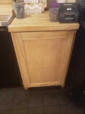 2 nice wooden storage cabinets