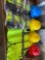 Group lot of (20) OccuNomix High Visibility HD Mesh 2-3XL Safety Vests and (4) Full Visor Hardhats