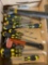 Box lot of new and lightly used assorted tools