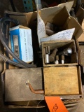 Flat of vintage tooling and hardware