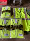 Group lot of (15) New Safety Vests