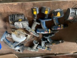 Group lot of assorted Ryobi Cordless Tools