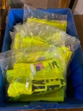 Flat load of (12) American Flag Safety Vests. 2XL