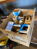 Box load of floodlights