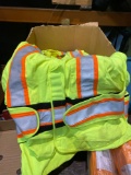 Large Case of 2-3X Velcro Safety Vests