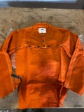 (3) New Steel Grip Co 100% Leather Medium Welding Coats