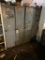 Set of 4 vintage metal lockers, 60 wide, 66 tall