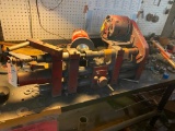 Custom made blade sharpener, this machine was used to sharpen tube cutting wheels